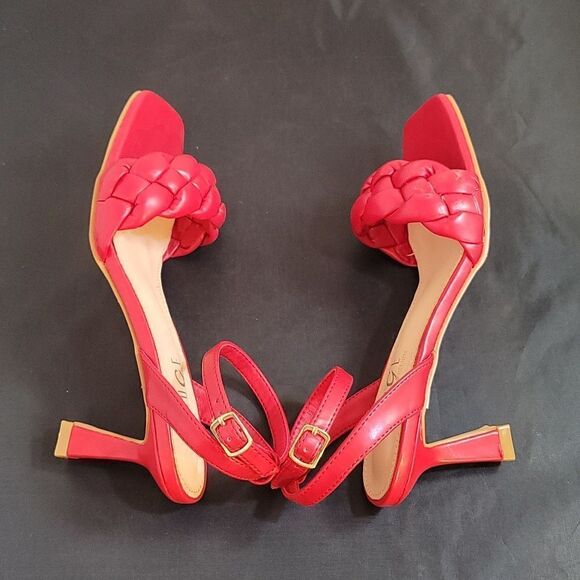 BRAND NEW ROUGE HELUIM BRAIDED STRAP SQUARE TOE WOMEN'S SANDAL - Picture 13 of 16